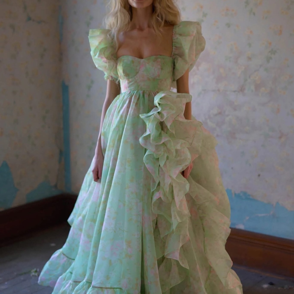 **SOLD** Selkie Acid Trip In Bloom Gown 6x